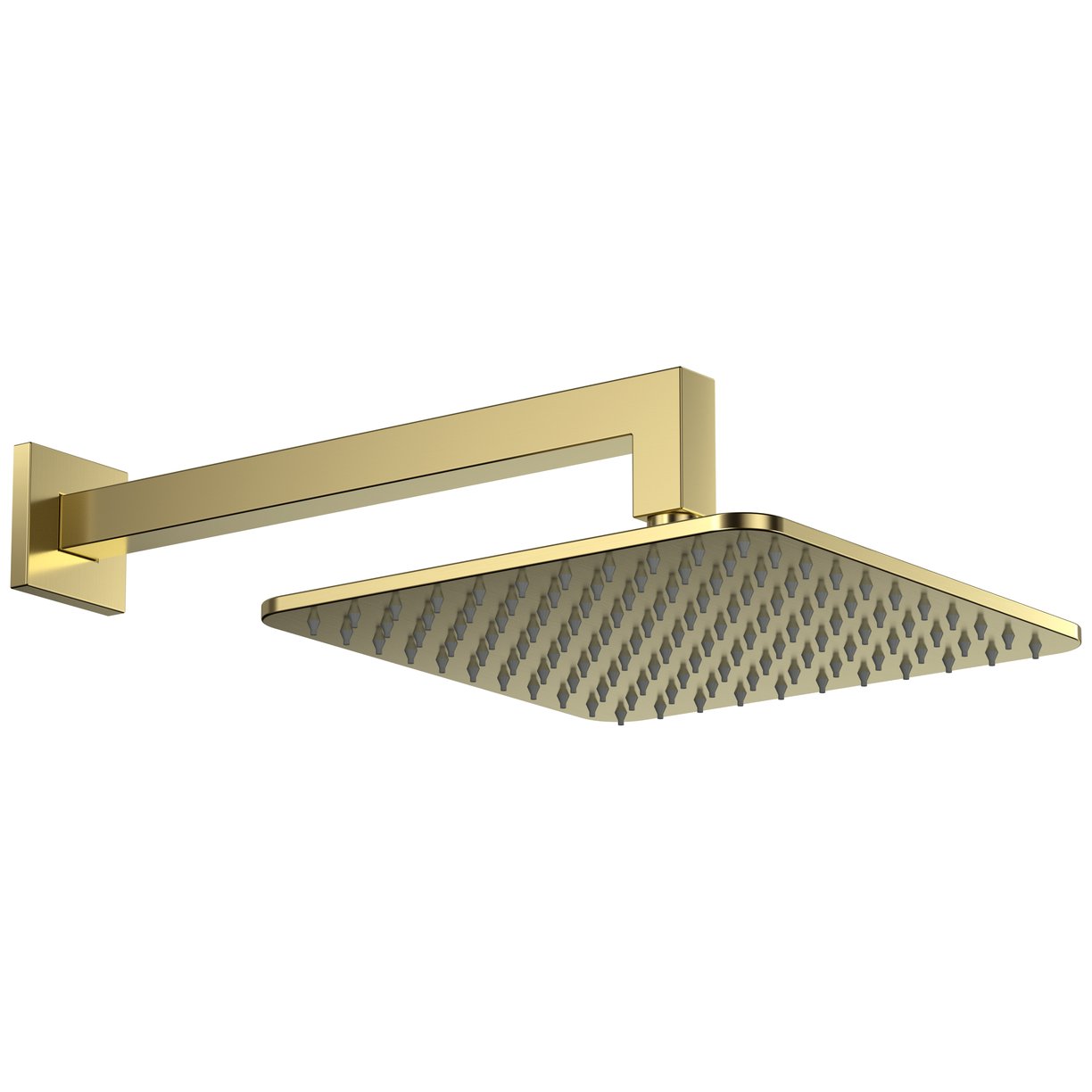Core Square Shower Head & Arm