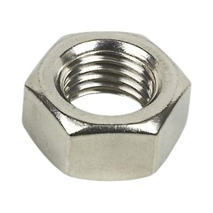 BZP M10 Nut (Per 100) (Pack of 100 - Sold In Singles)