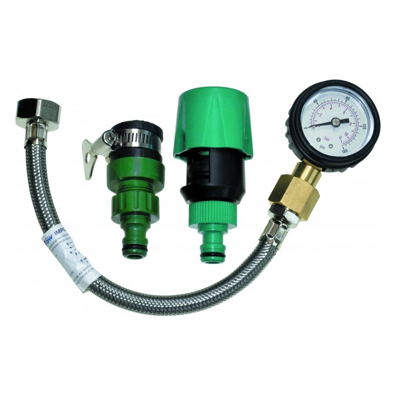 Mains Water Pressure Test Kit 0-11 Bar
