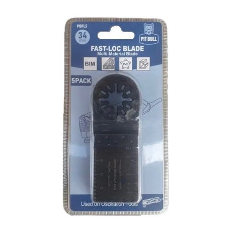 Pit Bull 34mm Universal Wood & Metal Multi-Tool