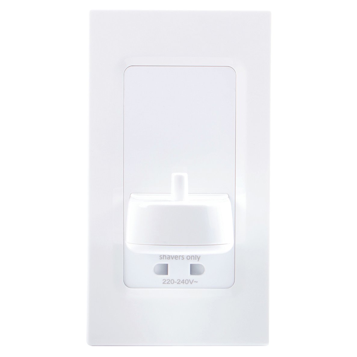 ProofVision In-Wall Electric Toothbrush Charger with Shaver Socket