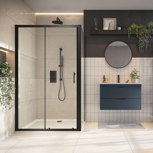 Korra 1000mm Sliding Shower Door