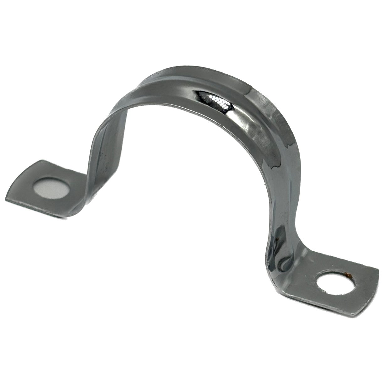 Chrome Copper Saddle Clips 22mm (Pack of 10 - Sold In Singles)