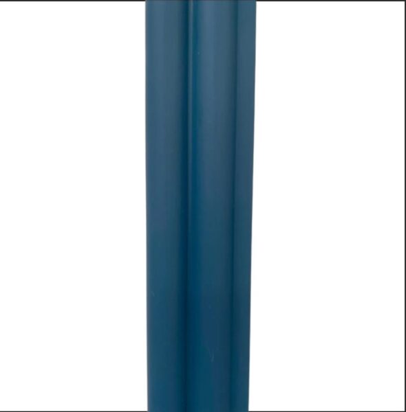 12mm Midnight Blue Water Resistant Fluted Slatwall Left Trim - 2.6m x 37mm