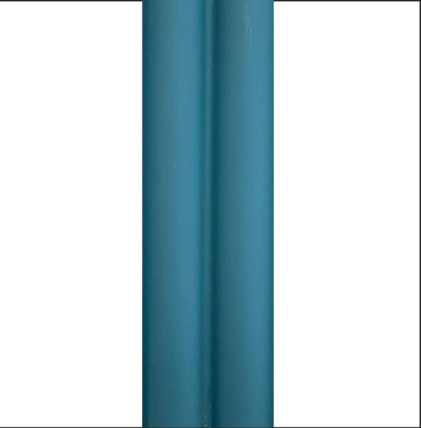 12mm Teal Water Resistant Fluted Slatwall Right Trim - 2.6m x 42mm