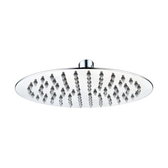 Slim Metal Round Shower Head 200mm