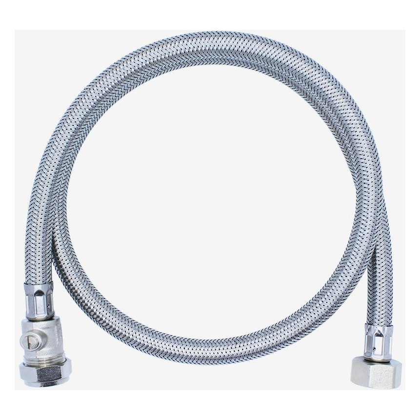 ½" x 15mm ISO - 900mm Flexible Hose
