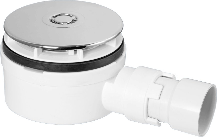 90mm Shower Trap With Nrv 1½" Outlet