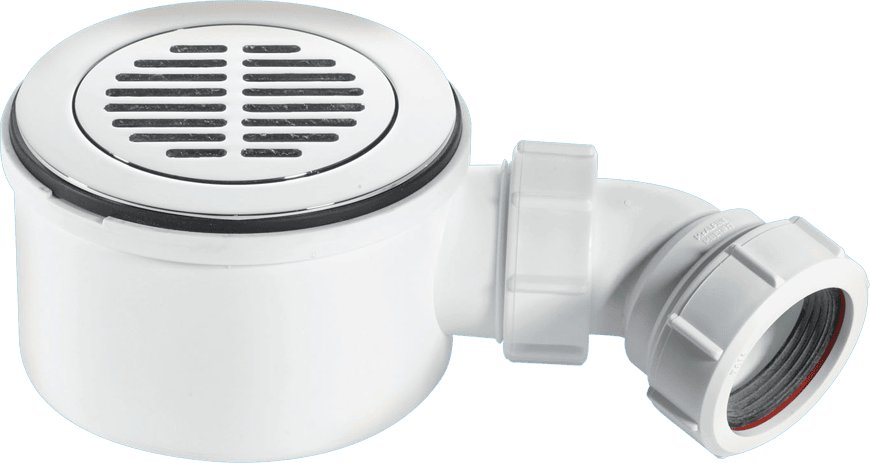 Shower Trap 1½" Chrome Plated Brass