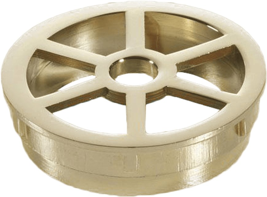 1½" Shower Grid Gold Plastic