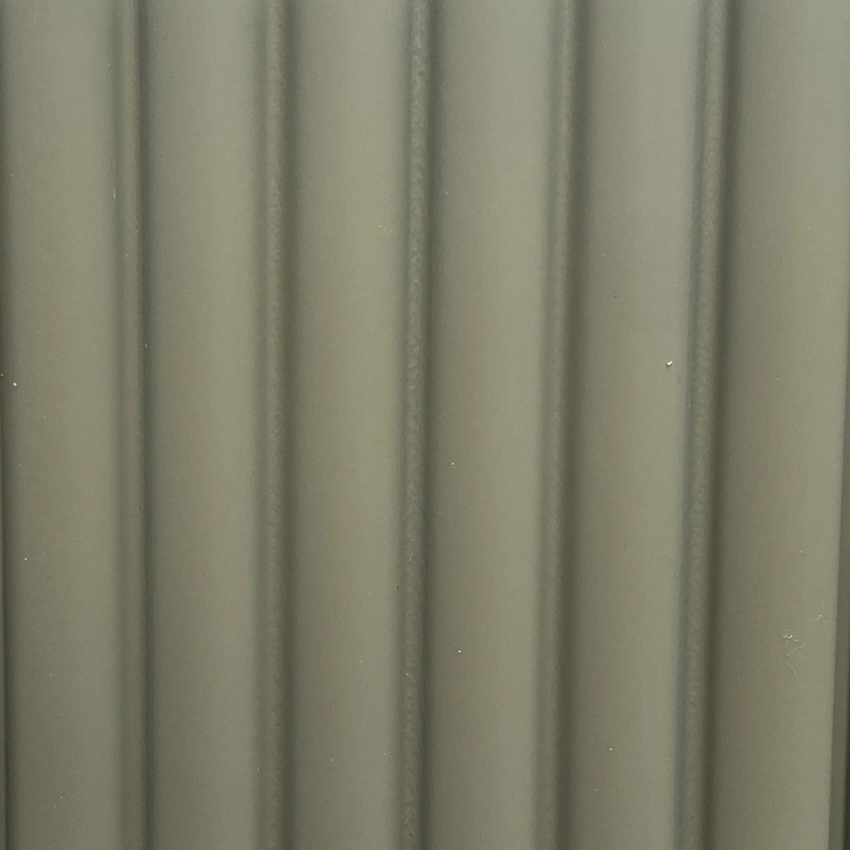 12mm Olive Green Water Resistant Fluted Slatwall - 2.6m x 122mm