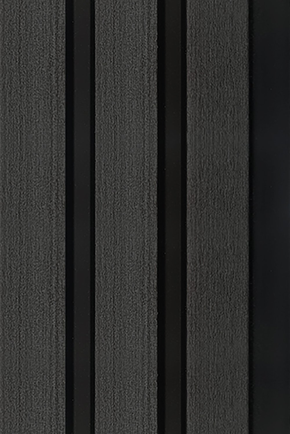 12mm Charcoal Water Resistant Slatwall - 2.6m x 122mm