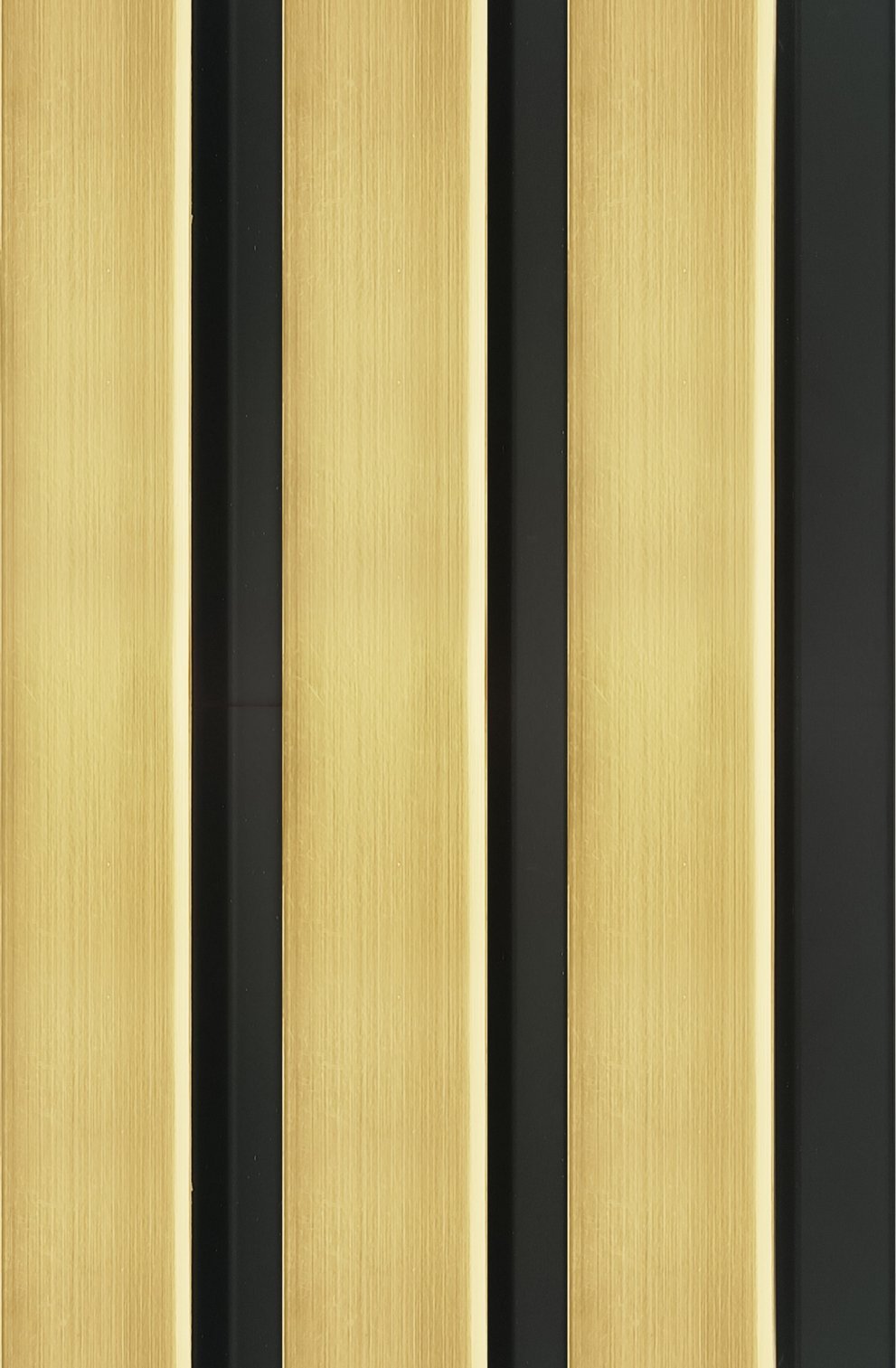 12mm Gold Metallic Water Resistant Slatwall - 2.6m x 122mm