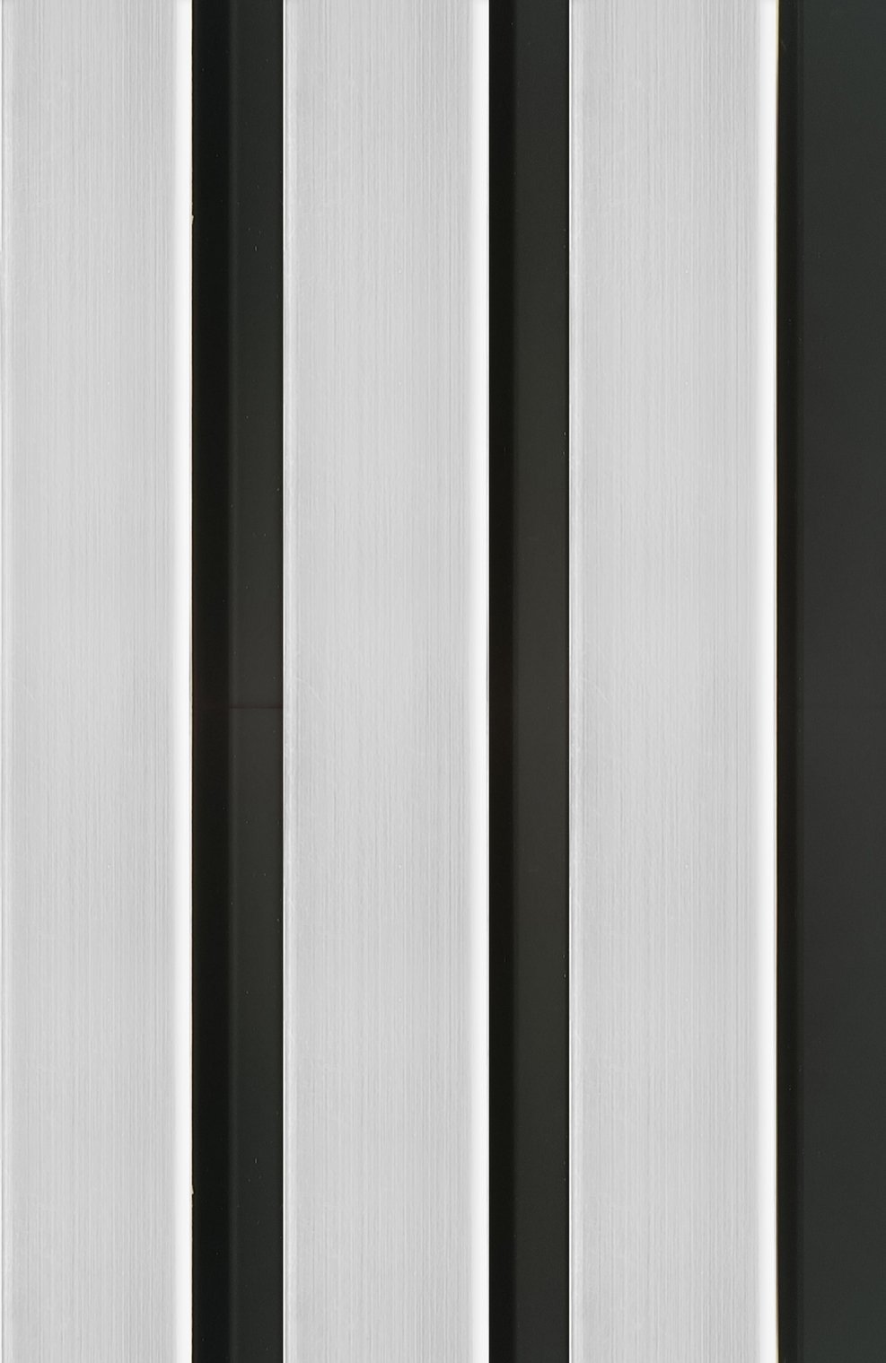 12mm Silver Metallic Water Resistant Slatwall - 2.6m x 122mm
