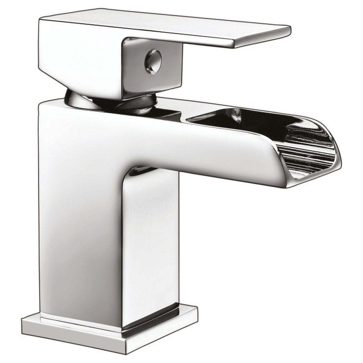 Victoria Cloakroom Mono Basin Mixer & Push Waste