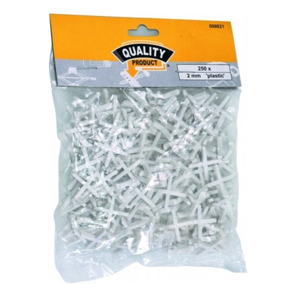 Tile Cross Spacers 2mm - Pack of 200
