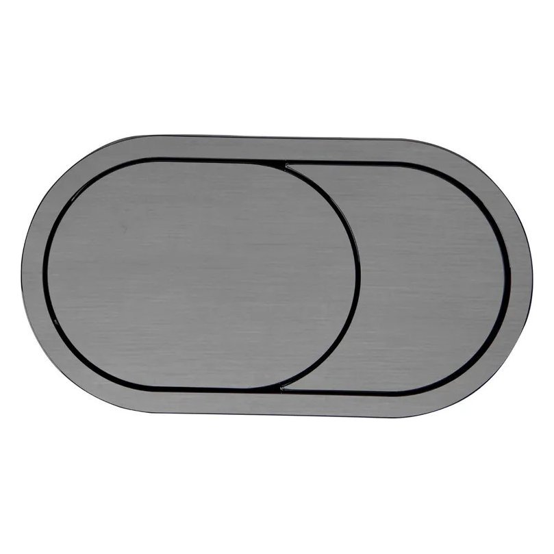 Oval Flush Button