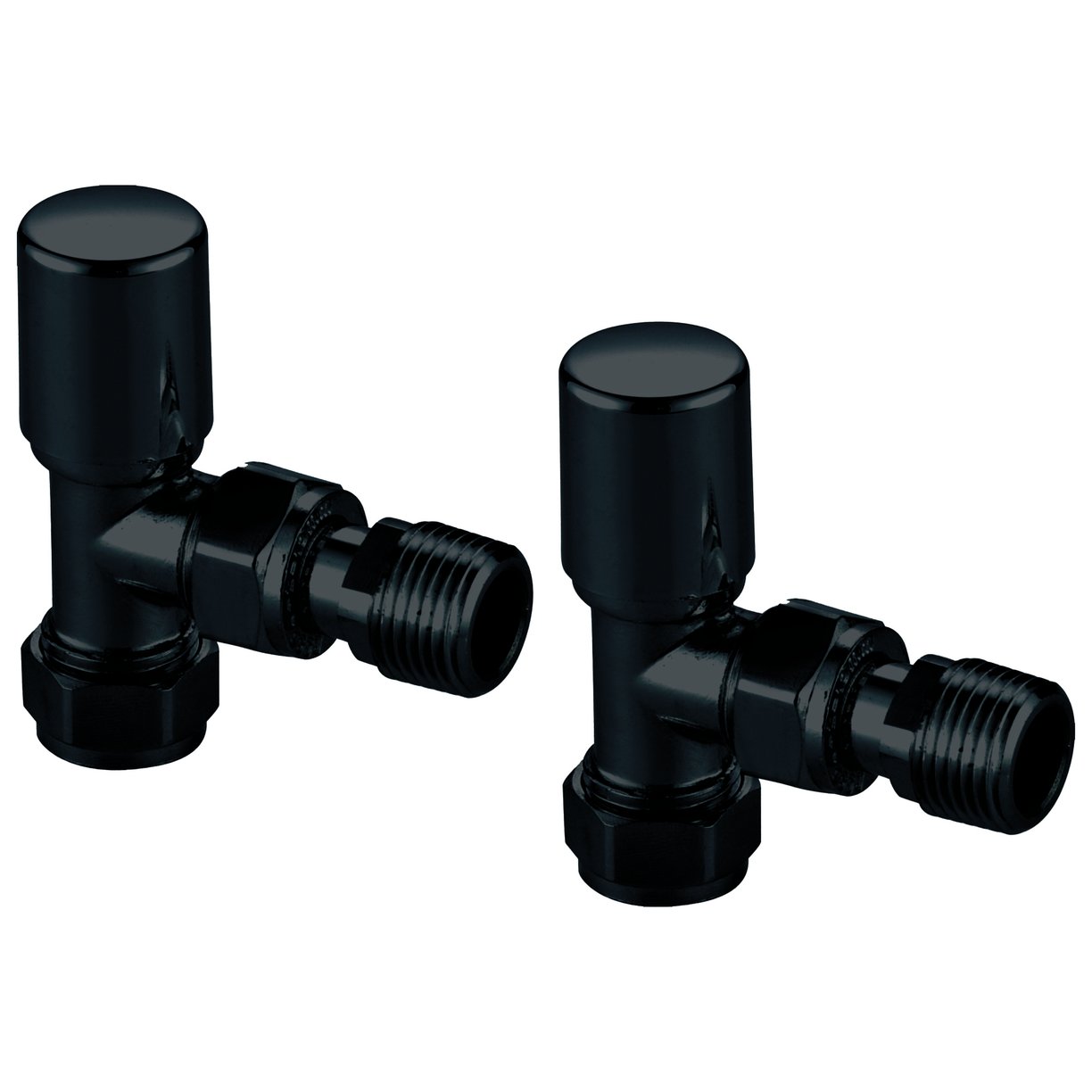 Radiator Valve Angled 15mm (Pair)