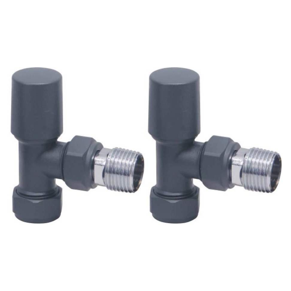 Radiator Valve Angled 15mm (Pair)