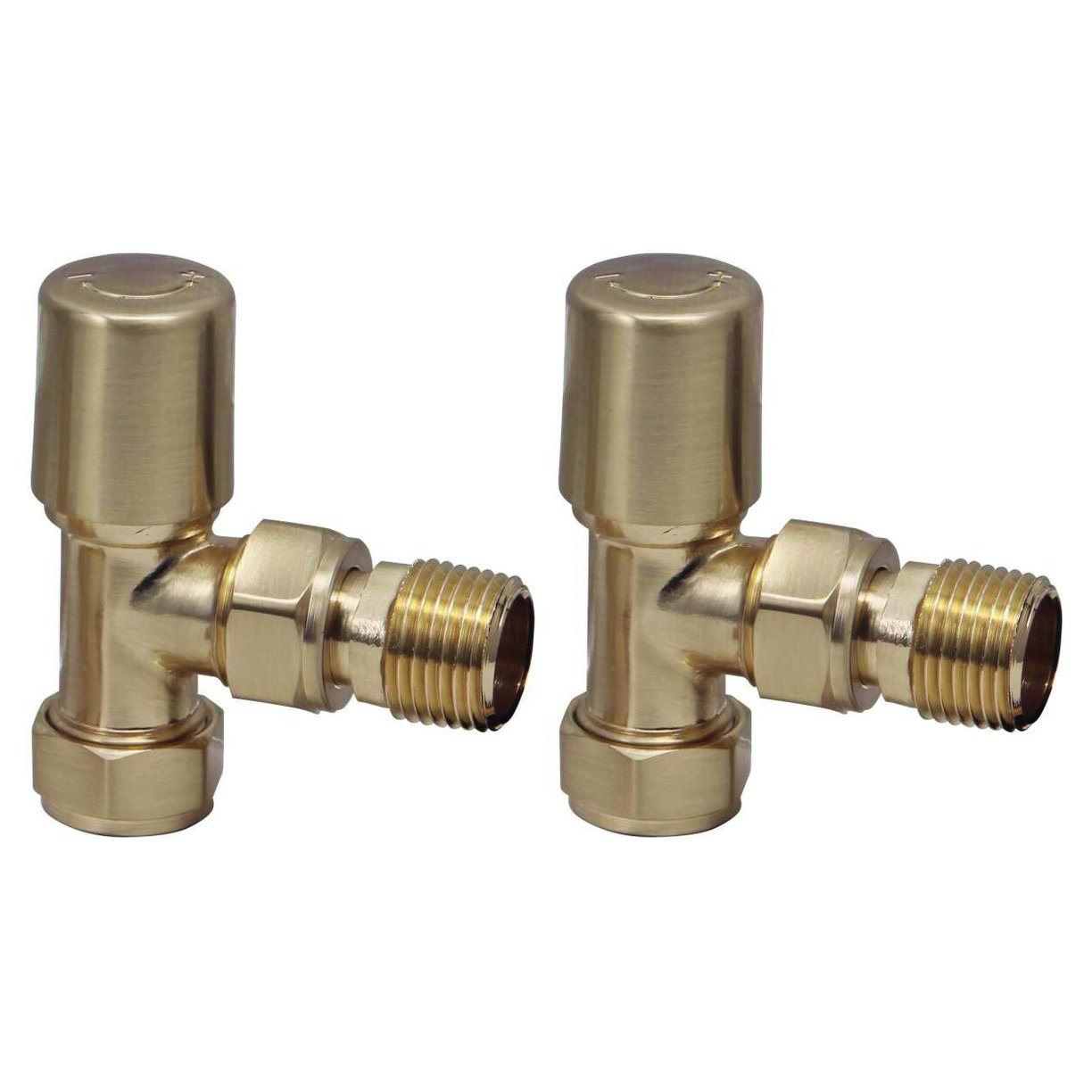 Radiator Valve Angled 15mm (Pair)
