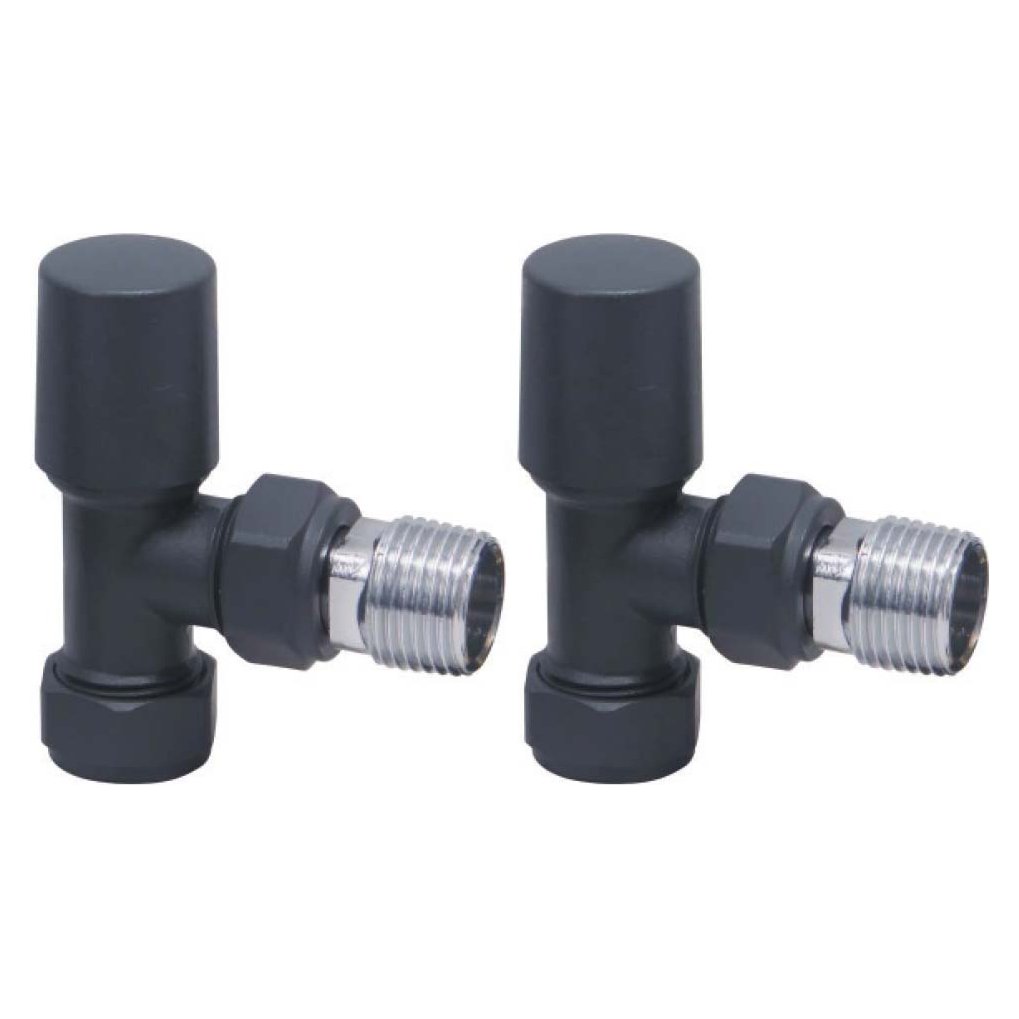 Radiator Valve Straight 15mm (Pair)