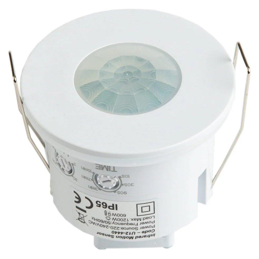 IP65 360° Single Channel Flush Mounted PIR Sensor Controller