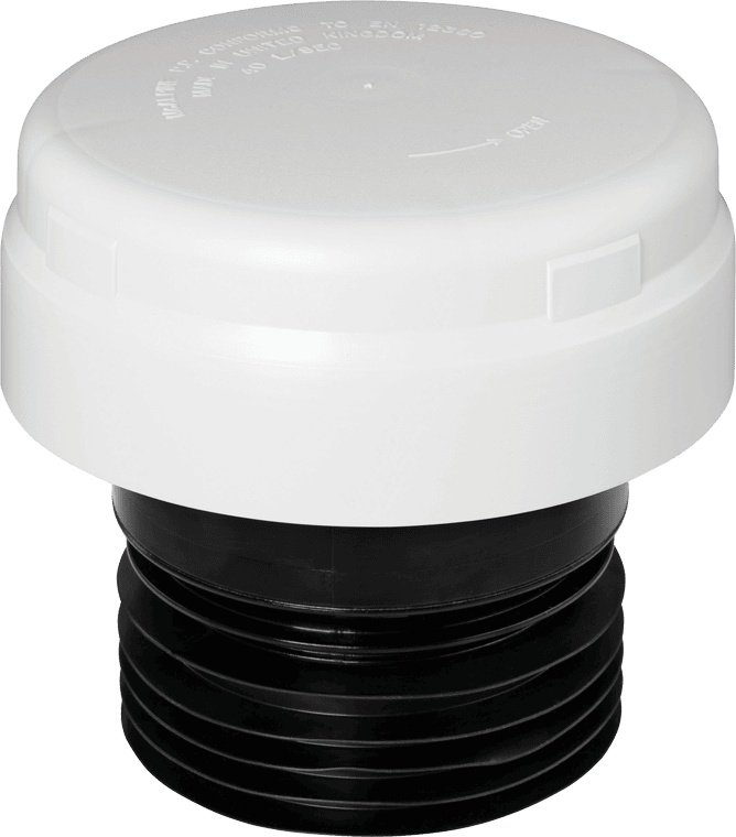 Internal/External AAV For 100mm / 75mm Pipe White