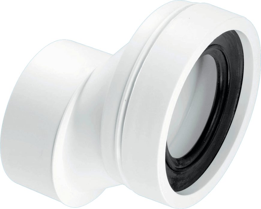 Pan Connector 40mm Offset Plain End